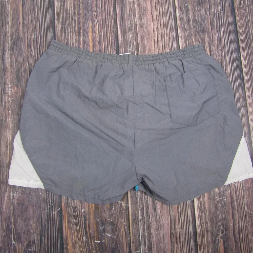 Vintage‎ Dunlop Sport Shorts Mens 34 Blue Nylon Swim Lined 5